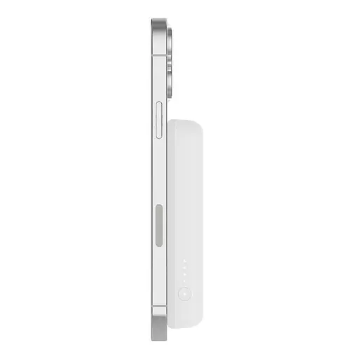 Акумулятор портативний Belkin MagSafe 5000 mAh Wireless White (BPD004BTWT) - фото 5