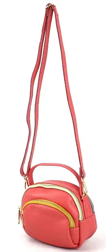 Кожаная сумка женская Borsacomoda 9х14х17 см sum0014268 - фото 2