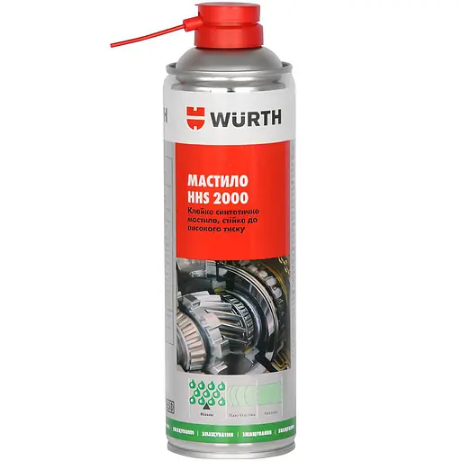 Смазка консистентная Wurth HHS 2000, 500 мл (0893106) - фото 1
