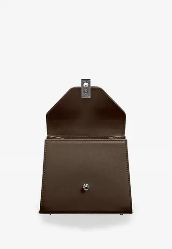 Жіноча шкіряна сумка Futsy Темно-бежева - фото 4