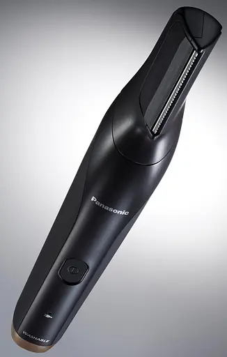 Триммер Panasonic для бороды, усов, головы и тела, сеть+акум., насадок-2, чехол, быстрая зарядка, черно-золотой - фото 9
