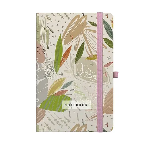 Книжка записная Felicity, 136x207 мм, 96 листов, клетка, бежевая