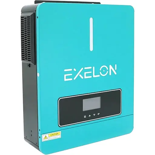 Гибридный инвертор Exelon ECP-6200/48, 6200VA, 48V, ток заряда 0-120A, MPPT (60-450VDC, 22A), 420x350x110mm, 8.9kg
