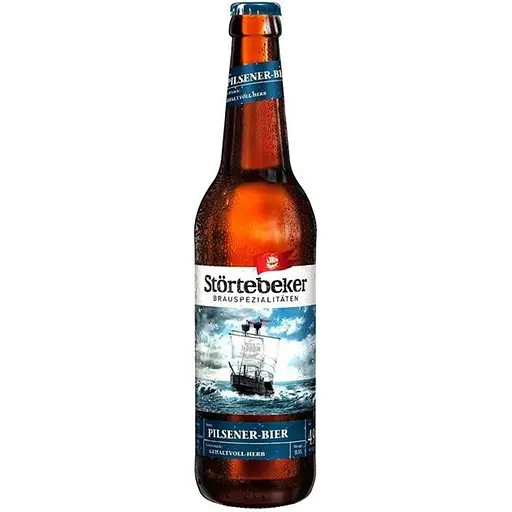 Пиво Stortebeker Pilsener светлое фильтрованное 4.9% 0.5 л