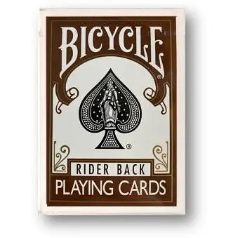 Карти гральні United States Playing Card Company Bicycle Rider Back Brown deck (02309)