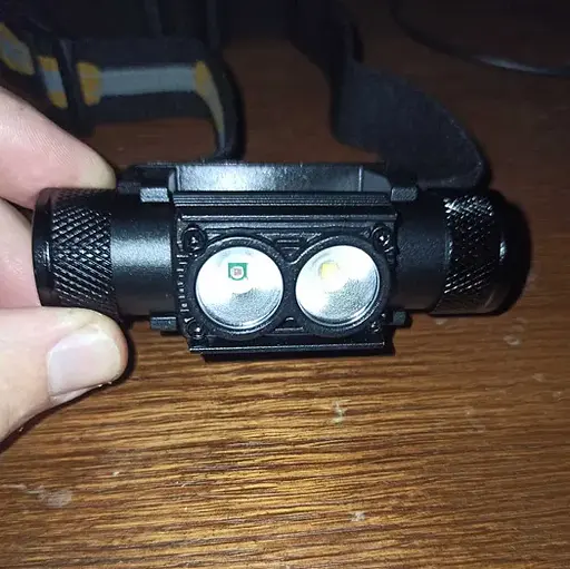 Налобний ліхтар Boruit H02B-Red (біле + червоне світло) с акумулятором 3000мАч - фото 7