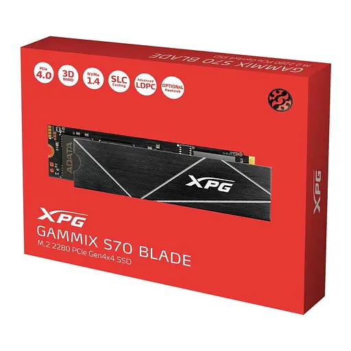 Накопичувач SSD Adata m.2 NVMe 1Tb XPG Gammix S70 Blade (AGAMMIXS70B-1T-CS) - фото 5