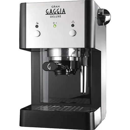Кофеварка рожковая Gaggia Gran Deluxe Black (RI8425/11) [139134]
