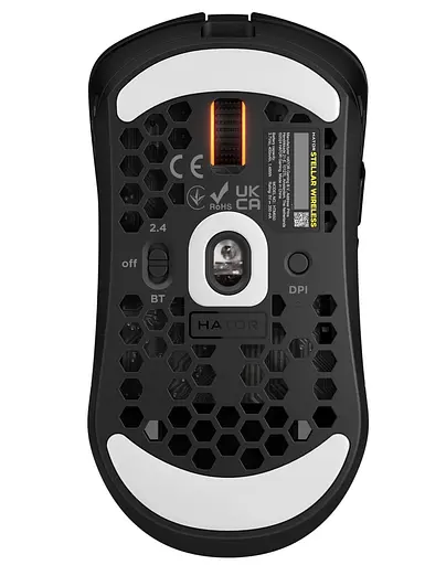 Миша HATOR Stellar Wireless Black (HTM650) - фото 2