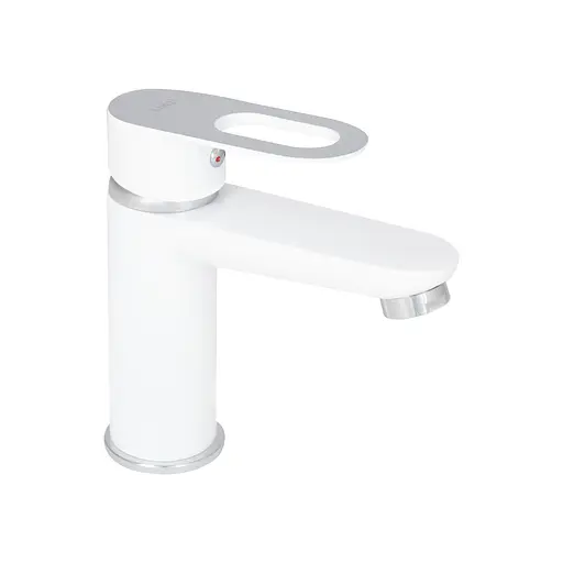 Набір змішувачів для душу Lidz Latwa 001 + Latwa 010 White Білий - фото 2