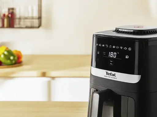 Мультипечь Tefal Easy Fry Silence Vision 1670Вт 5л 10 программ с окошком пластик черный - фото 5