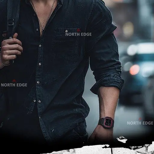 Часы мужские водостойкие North Edge X1 5BAR - фото 4