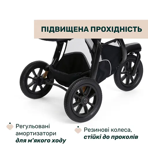 Коляска 2в1 Chicco Activ3 черная (87154.31.01) - фото 11