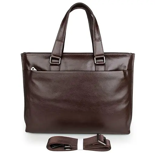 Чоловіча шкіряна сумка Vintage 35,5х28х7,5 см sum0012429 - фото 4