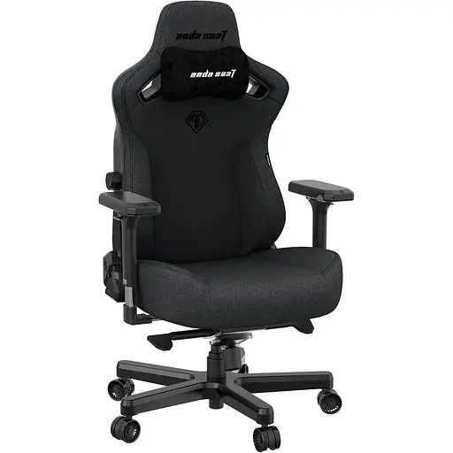 Игровое кресло Anda Seat Kaiser 3 XL Fabric Dark Gray (AD12YDC-XL-01-GB-CF) - фото 1
