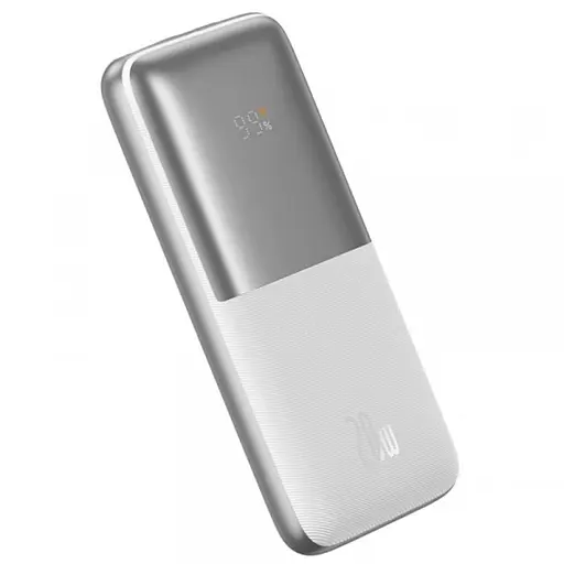 Зовнішня батарея Baseus Bipow Pro Digital Display 22.5 W 10000 mAh (PPBD040002/PPBD2-1022) біла - фото 6