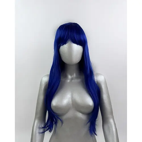 Парик синий матовый - фото 1