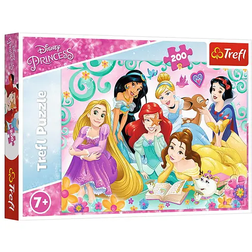 Пазл Trefl Счастливый мир принцесс Принцессы 200 эл. (13268) - фото 1