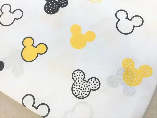 Хлопковая пеленка Moontime 100х80см "Микки на белом" - фото 2