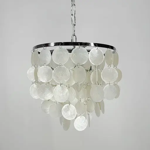 Срібний підвіс ATHELIA із перламутровими пластинами Line.F 1537-300 CH - фото 7