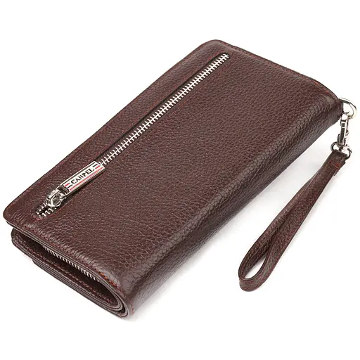 Женский кожаный кошелек Canpellini 20х10.5х3 см acs0025089 - фото 2