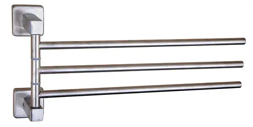 Тримач для рушника Globus Lux SQ 9431-3 хром матовий - фото 2