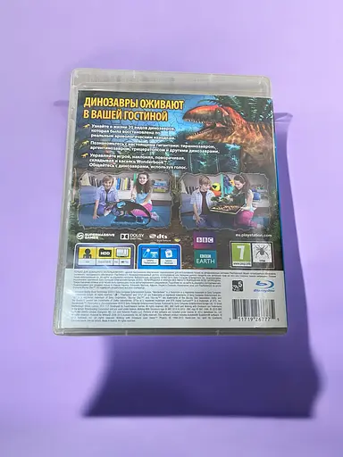 Локализованный диск на PlayStation 3 Прогулки с динозаврами - фото 2