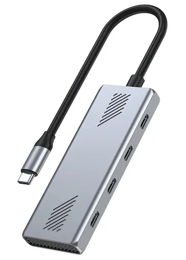 Хаб Gembird UHB-CM-U310-C4-01 на 4 порти USB 3.2 - фото 3