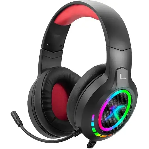 Навушники Xtrike Me GH-904 Black з мікрофоном підсвічування RGB (6932391924471)