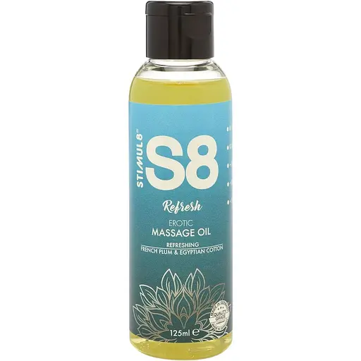 Массажное масло Stimul8 S8 Refresh Erotic, 125 мл