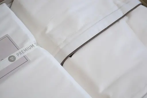 Постільна білизна Lucca Cream Сатин Делюкс La Romano pbe0051014 - фото 4