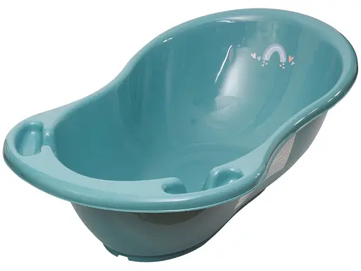 Ванна дитяча Tega Baby зі зливом Meteo 86 см turquoise - фото 1