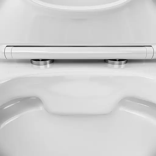 Унитаз-компакт Damixa Scandinavian Pure безободковый с сиденьем микролифт белый DX36C8601SC, Белый - фото 7