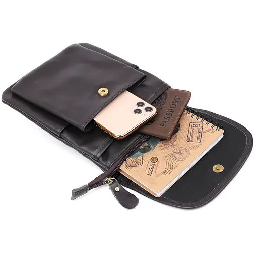 Чоловіча сумка Vintage 18х21х6 см sum0020135 - фото 4