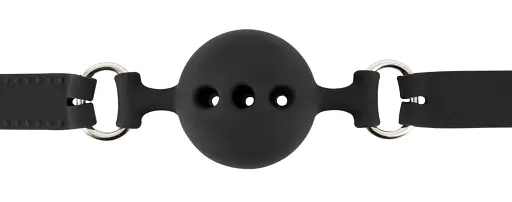 Кляп Bad Kitty Naughty Toys Gag М 4 см чорний - фото 4
