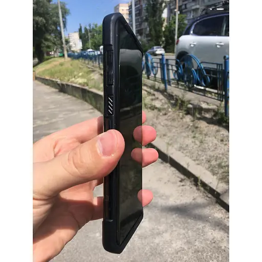 Оригинальный противоударный чехол UAG Plasma для Samsung Galaxy S10 Plus (6.4") Ash 211353113131 - фото 10