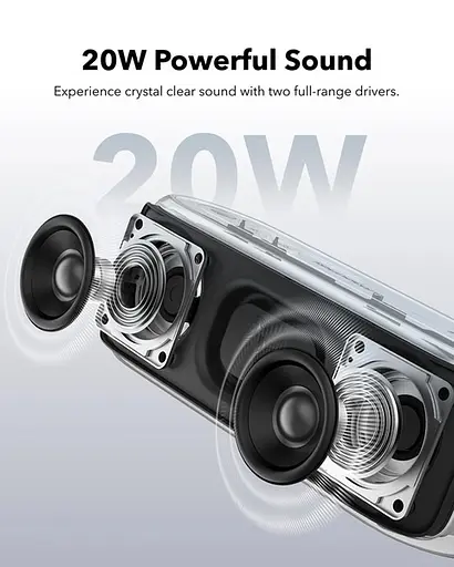 Портативна акустика Anker SoundСore Select 2S Black - фото 2