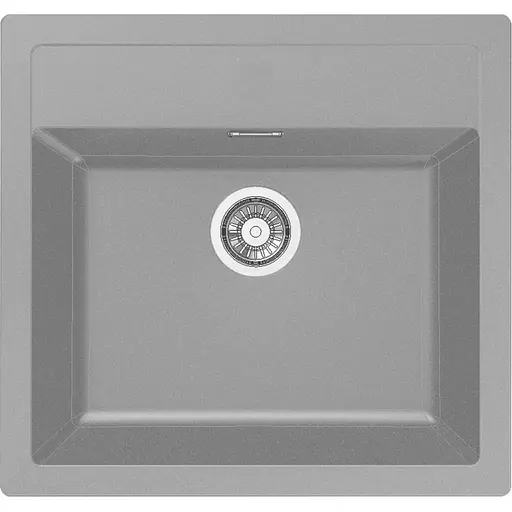 Кухонна мийка Franke Sirius тектонайт, прямокут., без крил, 560х530х200мм, чаша - 1, врізна, сірий граніт