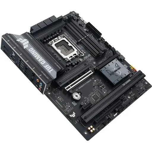 Материнская плата Asus TUF Gaming LGA1851, B860-PLUS WIFI, B860, 4xDDR5, 1xPCI-E 5.0 x16, 1xPCI-E 4.0 x16, 1xPCI-E 4.0 x1, 4xSATA3, 3xM.2, Realtek 7.1, Realtek 2.5Gb, WiFi 7, Bluetooth 5.4, HDMI/DP/Type-C, ATX - фото 5