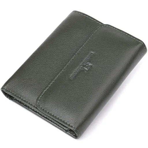 Кошелек среднего размера из натуральной кожи ST Leather 12х14х2 см acs0029695 - фото 1