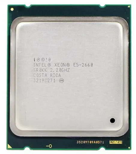 Процессор Intel Xeon e5-2660 2.2-3.0 GHz, LGA2011 95W Б/У