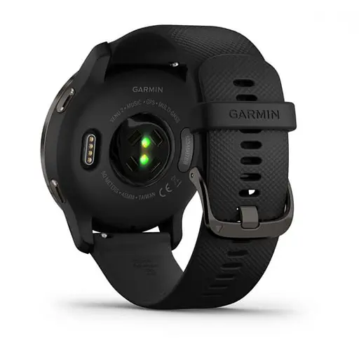 Смарт-годинник Garmin Venu 2 Slate Stainless Steel Bezel with Black Case and Silicone Band (010-02430-11/01) - фото 3