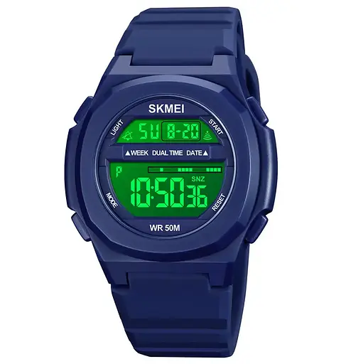 Годинник чоловічий спортивний Skmei 1821 (Сині) - фото 2