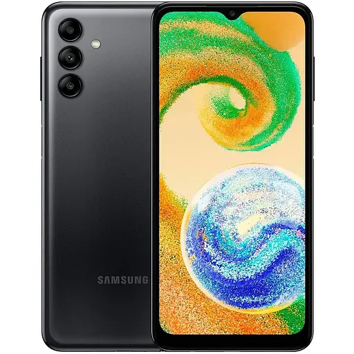 Смартфон Samsung Galaxy A04S 4/64GB Black (SM-A047) (UA-UCRF)