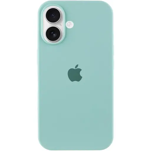 Чехол Epik Silicone Case Full Protective AA для Apple iPhone 16, 6.1 Бирюзовый/Beryl