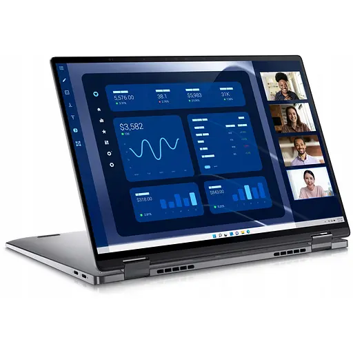 Ноутбук 2in1 Dell titud 9450, Ultra 7 165U, 32GB, SSD 512GB, 14" QHD+ сенсорный, 500 nit, Windows 11 Pro - фото 10