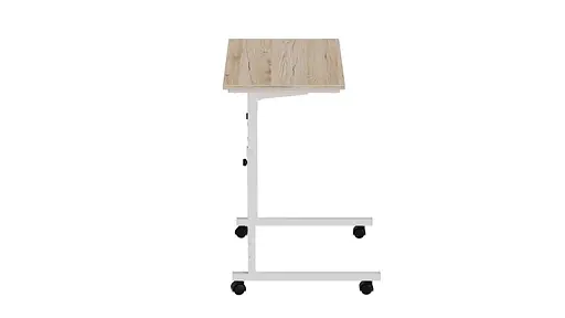 Стіл приставний Аміго 62x60x40 метал Білий ДСП Дуб Сан-Марино 16мм FRD-102534 - фото 3