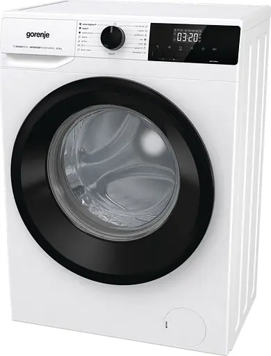 Стиральная машина Gorenje фронтальная 7 кг 1400 A+++ 47 см дисплей пара инвертор белый - фото 3