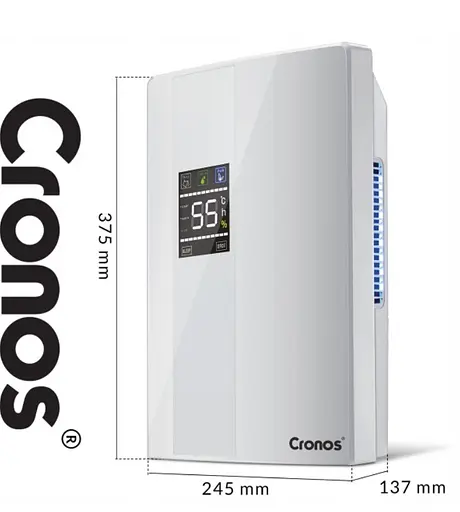 Осушувач повітря Cronos DH2000D 2L White з пультом - фото 10