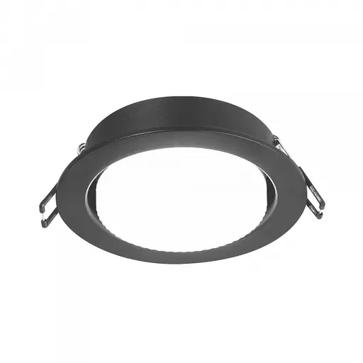 Світильник Videx під лампу GX53 врізний Чорний (VL-SPF27R-B) - фото 2